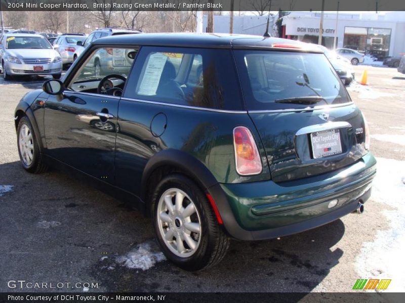British Racing Green Metallic / Panther Black 2004 Mini Cooper Hardtop