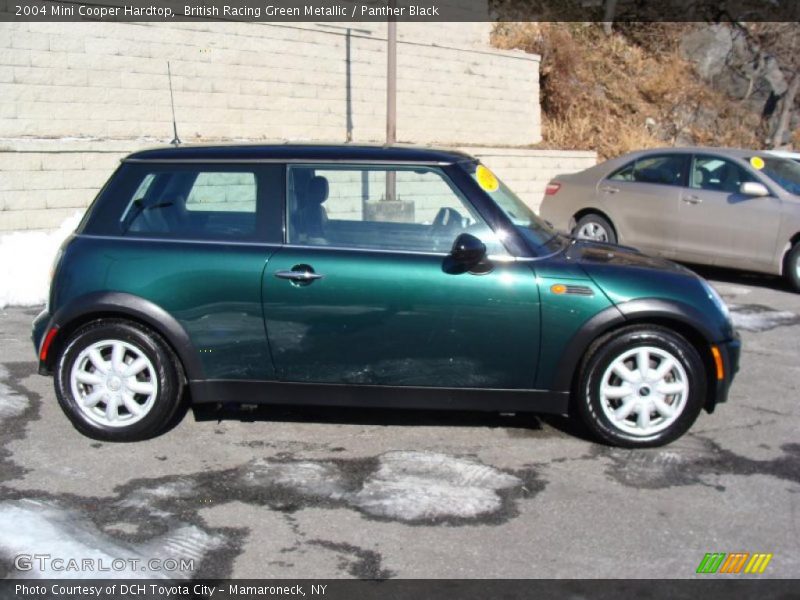 British Racing Green Metallic / Panther Black 2004 Mini Cooper Hardtop