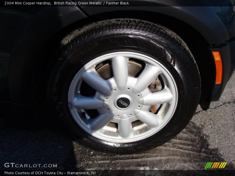 British Racing Green Metallic / Panther Black 2004 Mini Cooper Hardtop