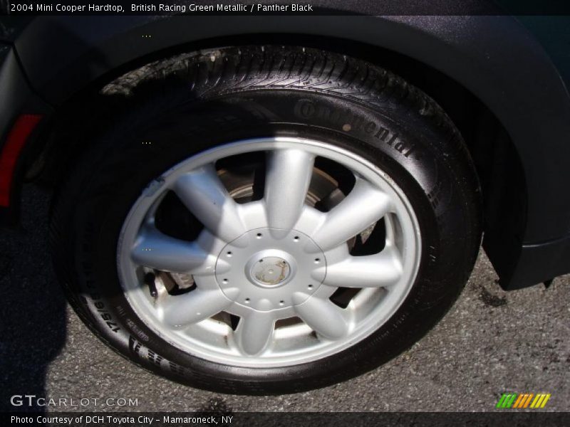 British Racing Green Metallic / Panther Black 2004 Mini Cooper Hardtop