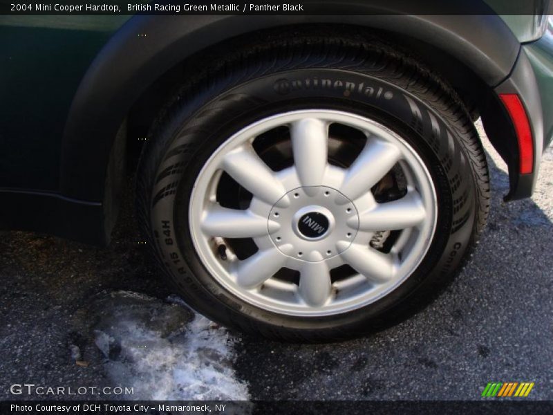 British Racing Green Metallic / Panther Black 2004 Mini Cooper Hardtop