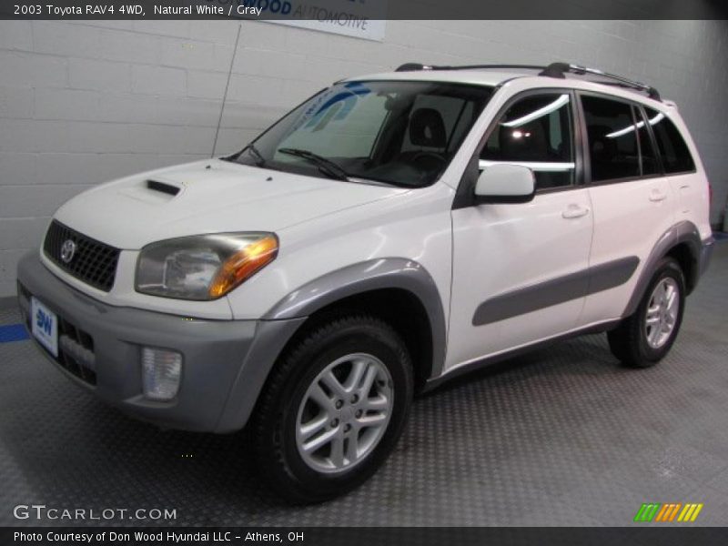 Natural White / Gray 2003 Toyota RAV4 4WD