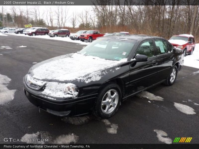 Black / Medium Gray 2005 Chevrolet Impala LS