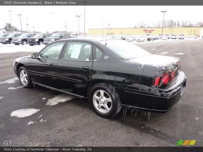 Black / Medium Gray 2005 Chevrolet Impala LS