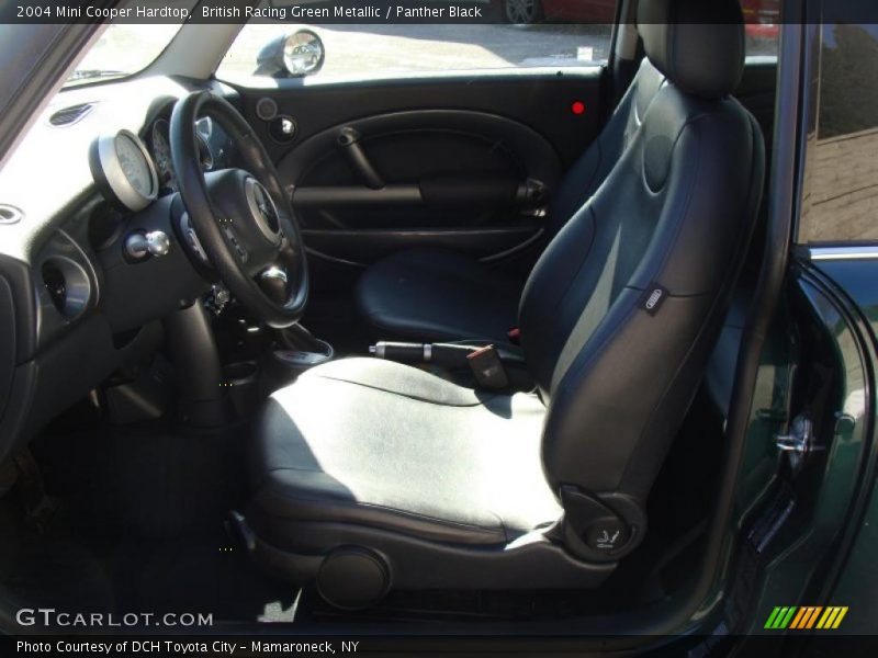 British Racing Green Metallic / Panther Black 2004 Mini Cooper Hardtop