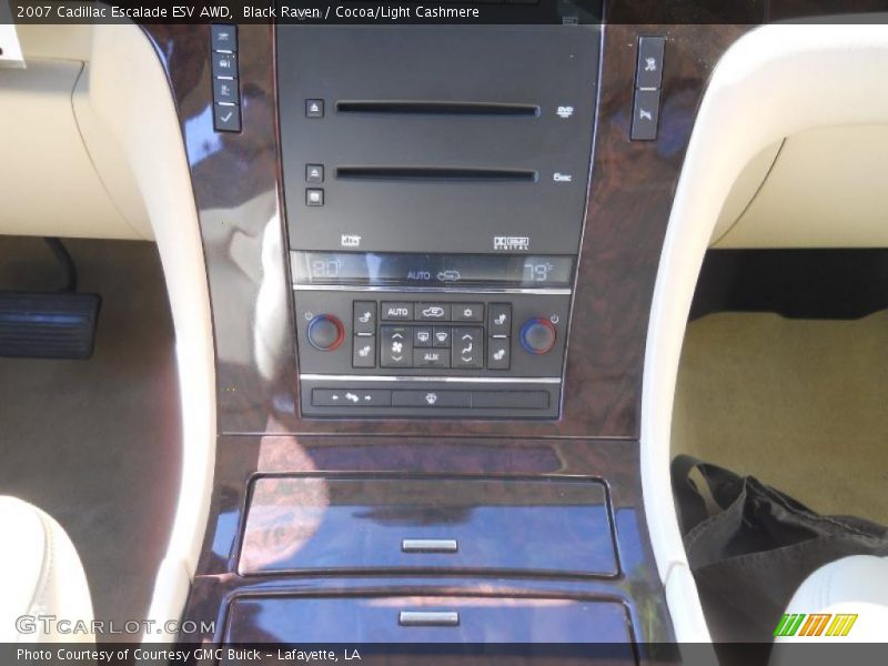 Black Raven / Cocoa/Light Cashmere 2007 Cadillac Escalade ESV AWD