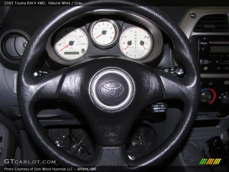Natural White / Gray 2003 Toyota RAV4 4WD
