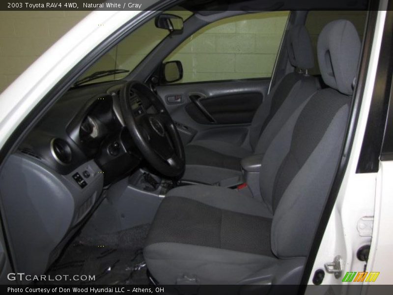 Natural White / Gray 2003 Toyota RAV4 4WD