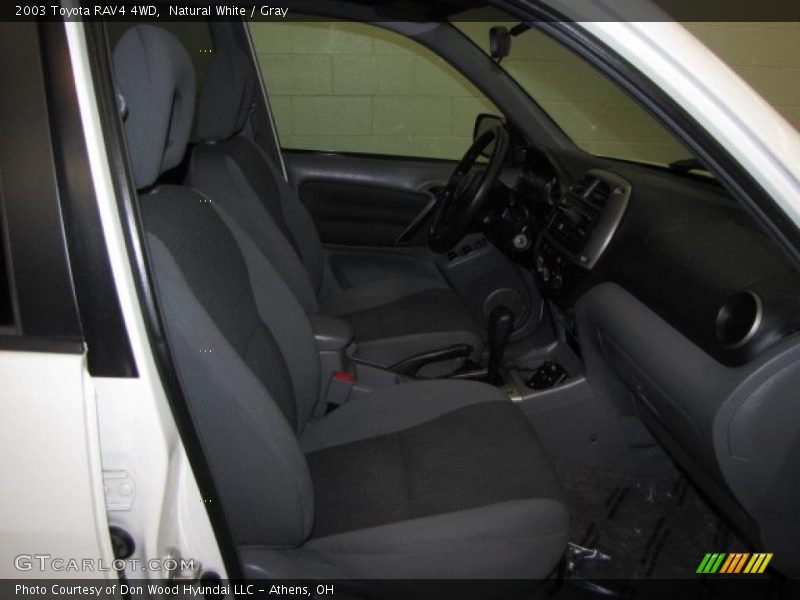 Natural White / Gray 2003 Toyota RAV4 4WD
