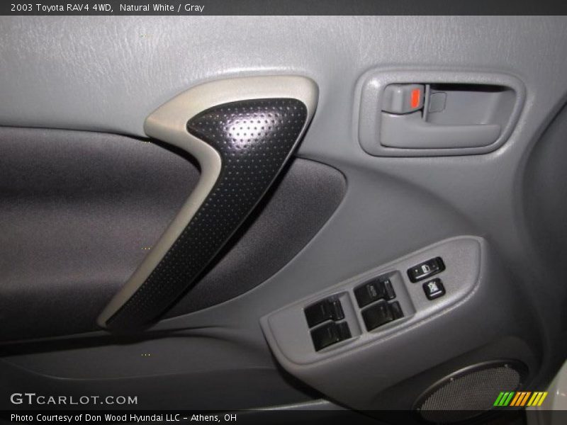Natural White / Gray 2003 Toyota RAV4 4WD