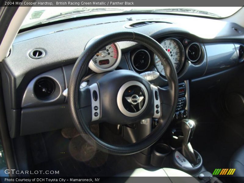 British Racing Green Metallic / Panther Black 2004 Mini Cooper Hardtop