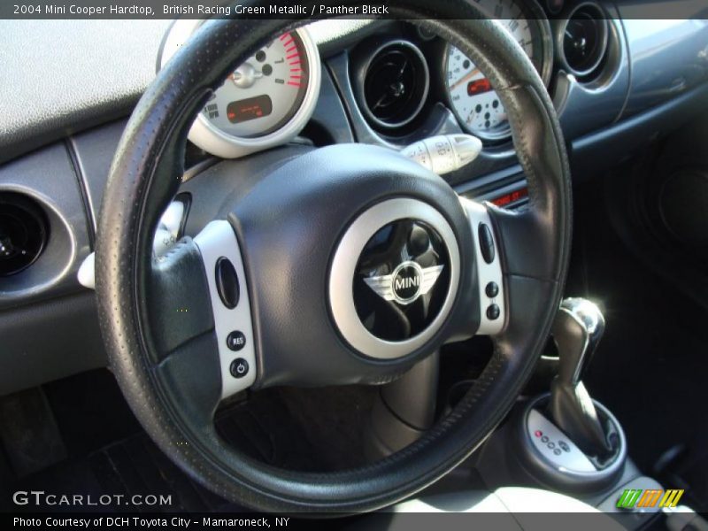 British Racing Green Metallic / Panther Black 2004 Mini Cooper Hardtop