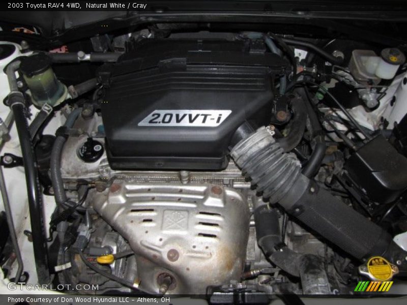 Natural White / Gray 2003 Toyota RAV4 4WD