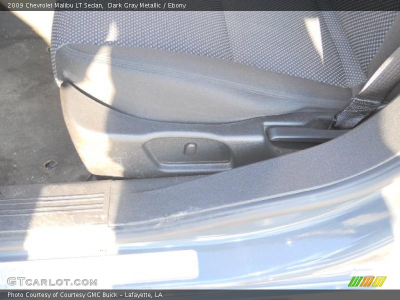 Dark Gray Metallic / Ebony 2009 Chevrolet Malibu LT Sedan