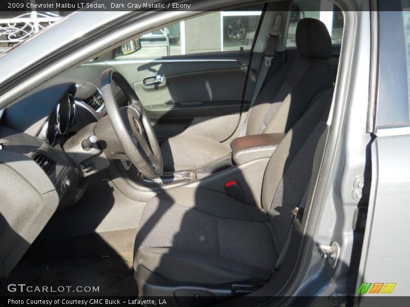 Dark Gray Metallic / Ebony 2009 Chevrolet Malibu LT Sedan