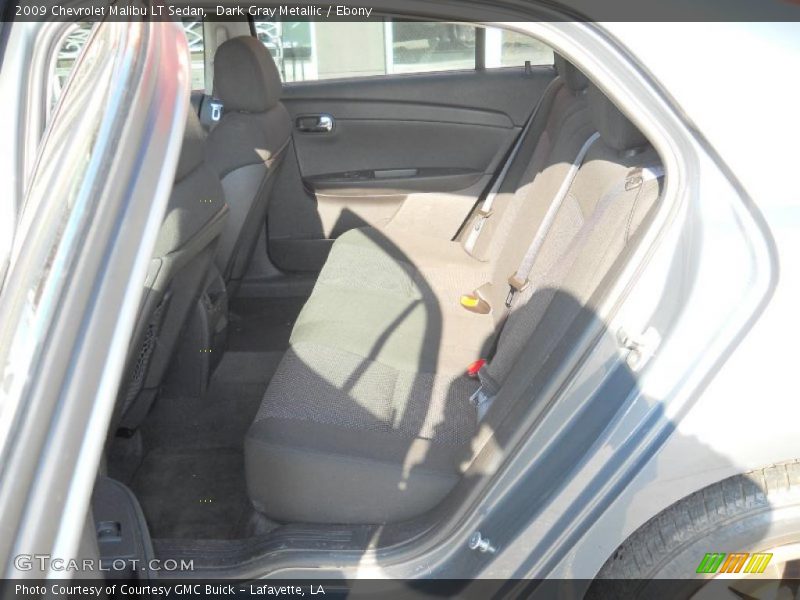Dark Gray Metallic / Ebony 2009 Chevrolet Malibu LT Sedan