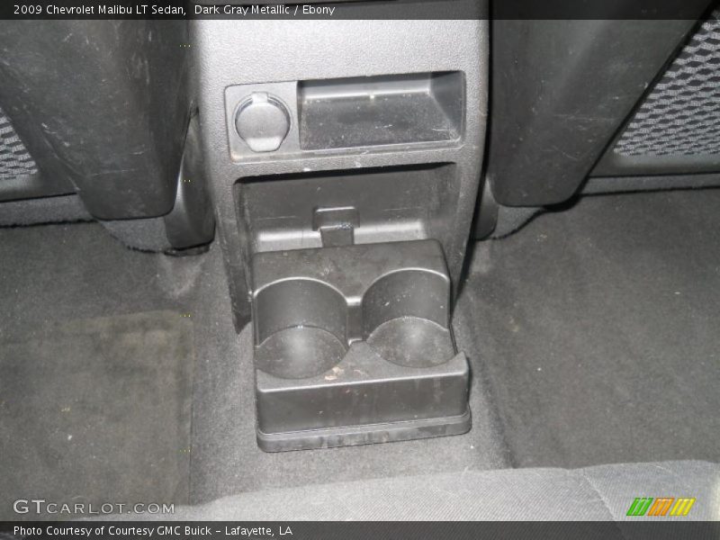 Dark Gray Metallic / Ebony 2009 Chevrolet Malibu LT Sedan