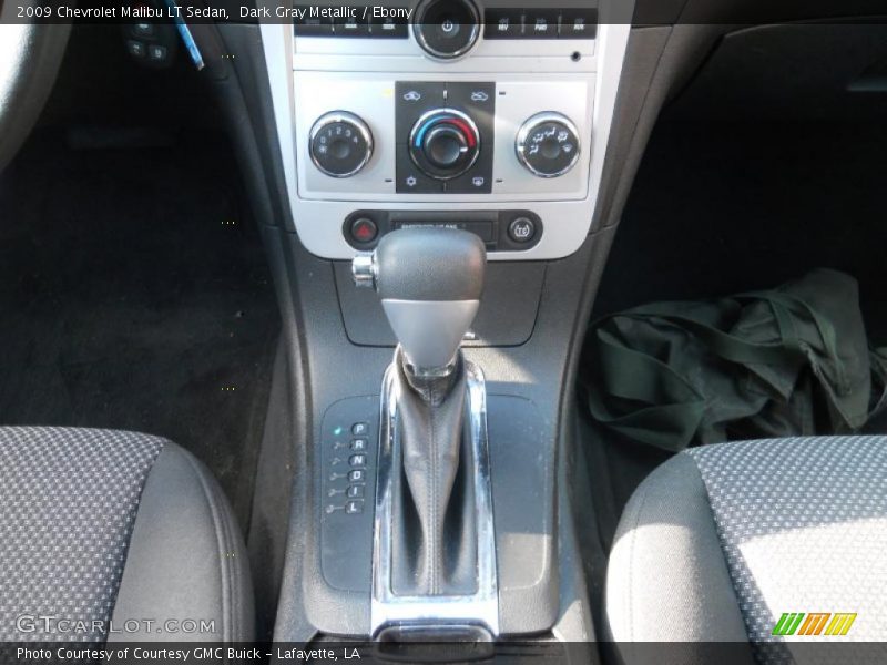 Dark Gray Metallic / Ebony 2009 Chevrolet Malibu LT Sedan