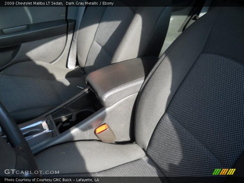 Dark Gray Metallic / Ebony 2009 Chevrolet Malibu LT Sedan