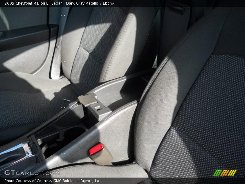 Dark Gray Metallic / Ebony 2009 Chevrolet Malibu LT Sedan