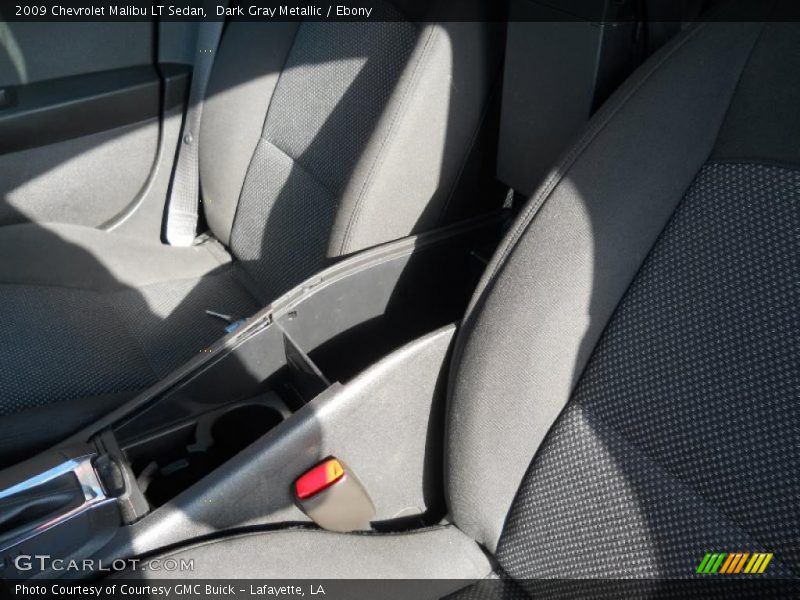 Dark Gray Metallic / Ebony 2009 Chevrolet Malibu LT Sedan