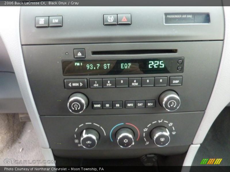 Black Onyx / Gray 2006 Buick LaCrosse CX