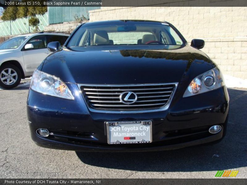 Black Sapphire Pearl / Cashmere 2008 Lexus ES 350