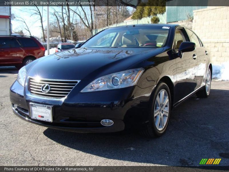 Black Sapphire Pearl / Cashmere 2008 Lexus ES 350