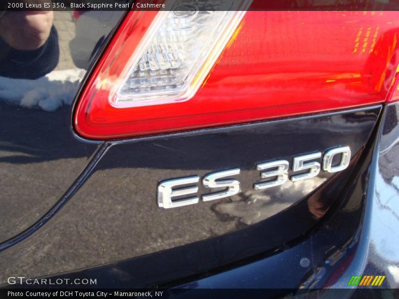 Black Sapphire Pearl / Cashmere 2008 Lexus ES 350