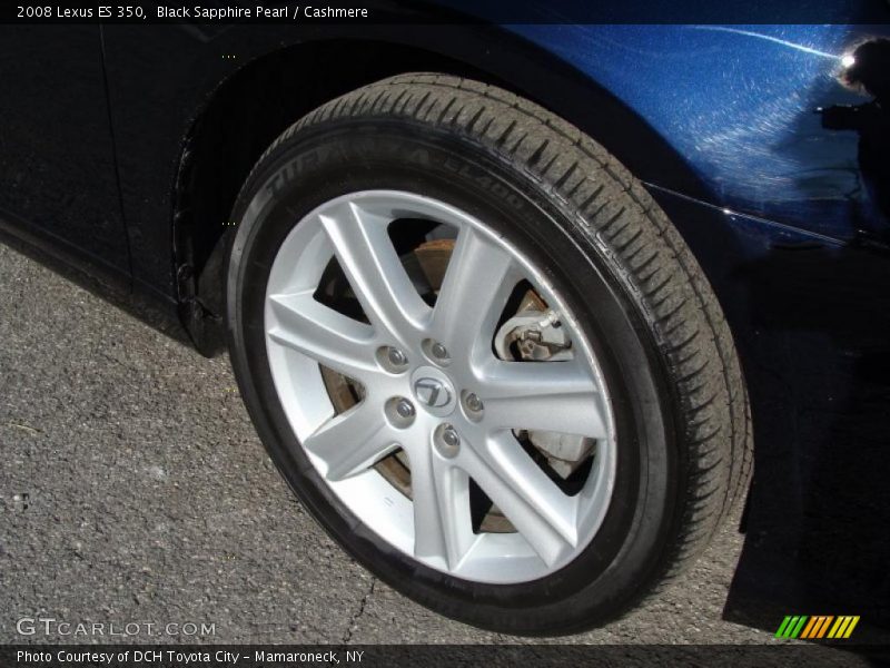 Black Sapphire Pearl / Cashmere 2008 Lexus ES 350