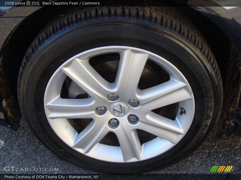Black Sapphire Pearl / Cashmere 2008 Lexus ES 350