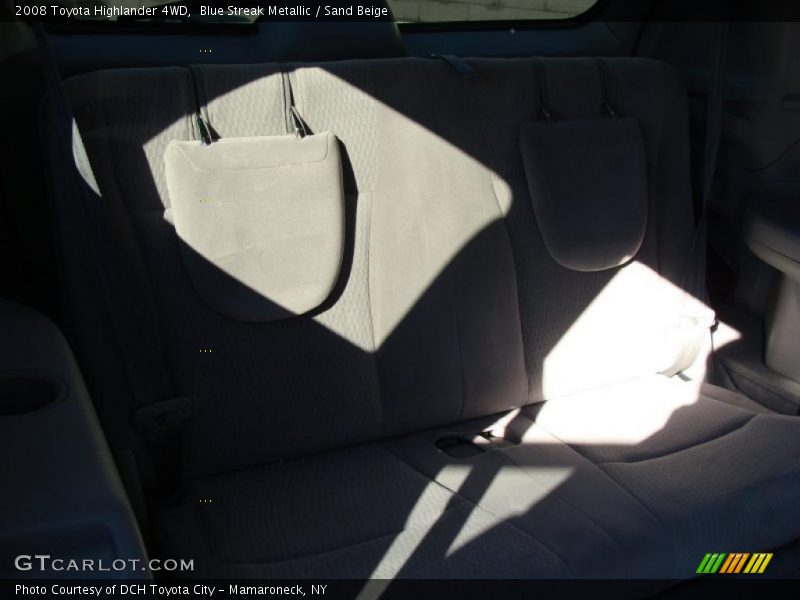 Blue Streak Metallic / Sand Beige 2008 Toyota Highlander 4WD