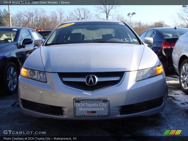 Satin Silver Metallic / Ebony 2004 Acura TL 3.2