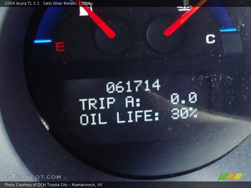 Satin Silver Metallic / Ebony 2004 Acura TL 3.2