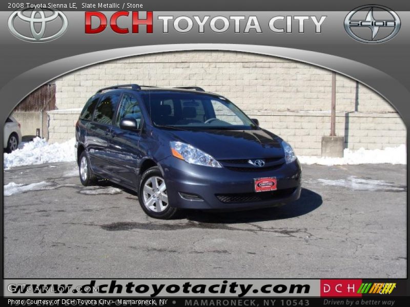 Slate Metallic / Stone 2008 Toyota Sienna LE