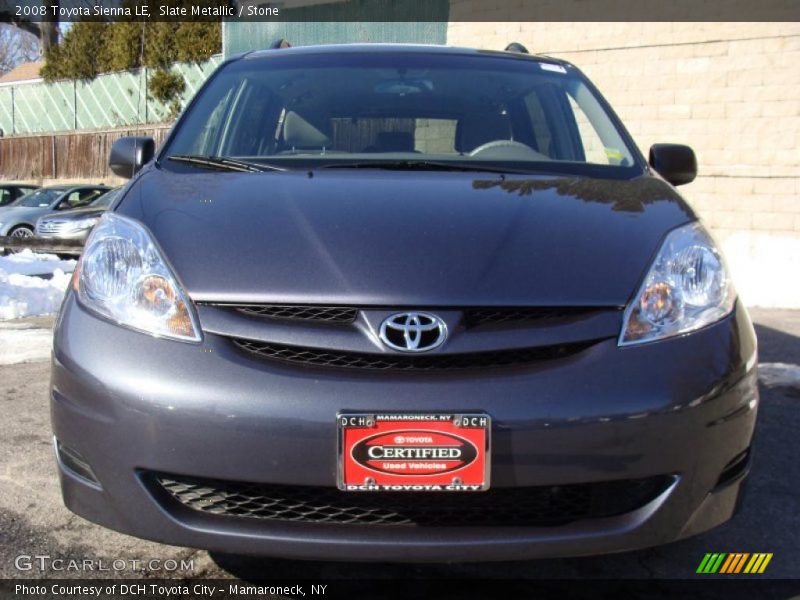Slate Metallic / Stone 2008 Toyota Sienna LE