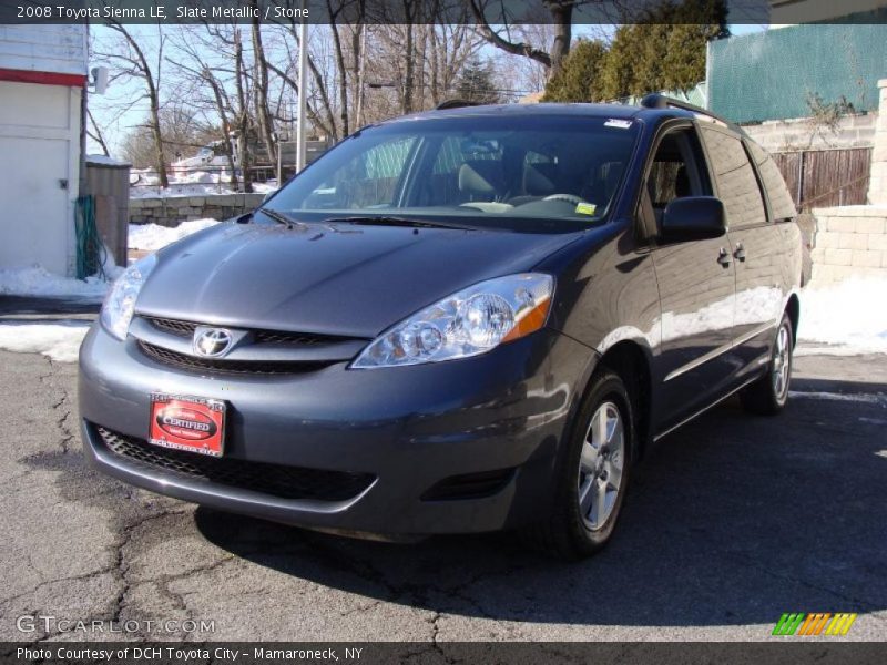 Slate Metallic / Stone 2008 Toyota Sienna LE
