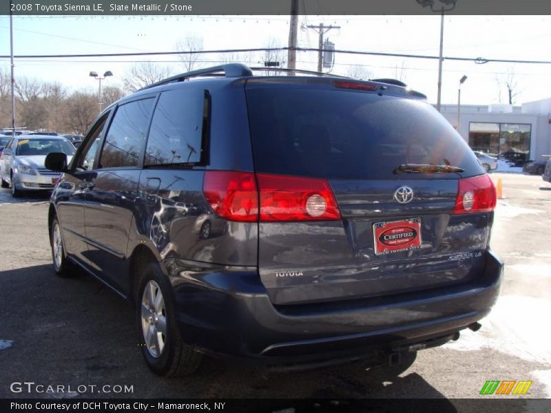 Slate Metallic / Stone 2008 Toyota Sienna LE