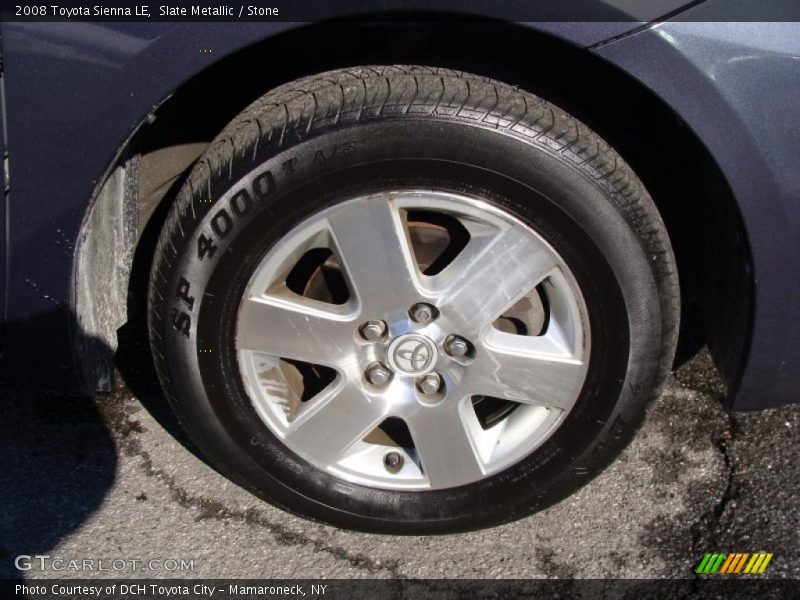 Slate Metallic / Stone 2008 Toyota Sienna LE