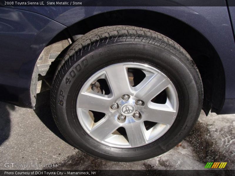 Slate Metallic / Stone 2008 Toyota Sienna LE