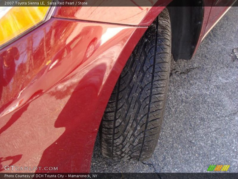 Salsa Red Pearl / Stone 2007 Toyota Sienna LE