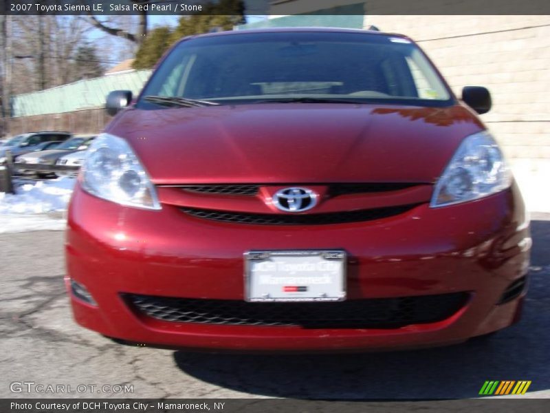 Salsa Red Pearl / Stone 2007 Toyota Sienna LE