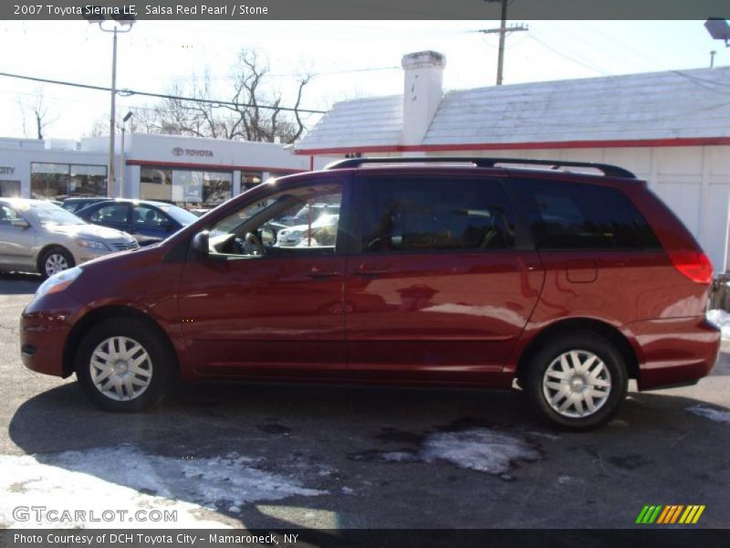 Salsa Red Pearl / Stone 2007 Toyota Sienna LE
