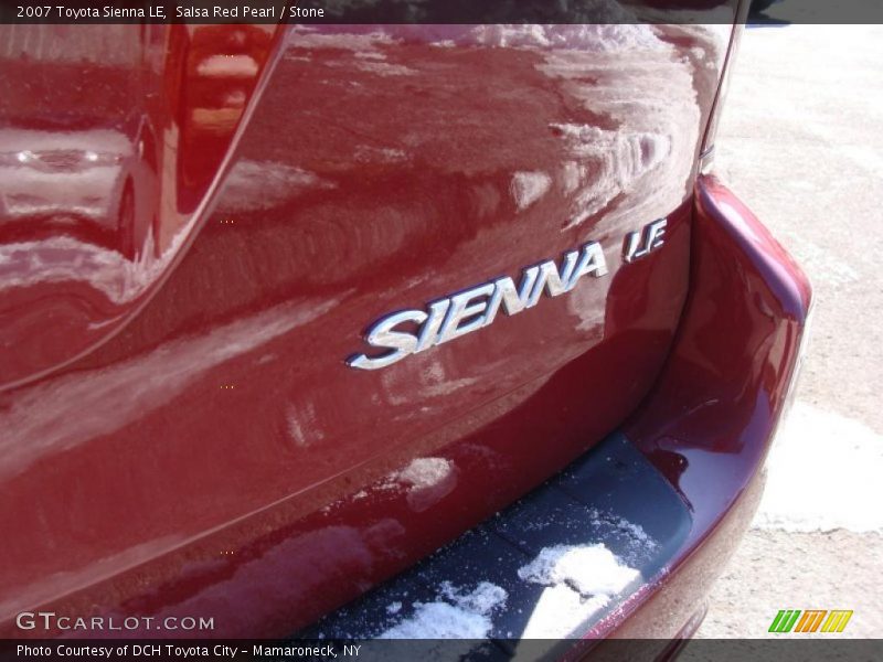 Salsa Red Pearl / Stone 2007 Toyota Sienna LE