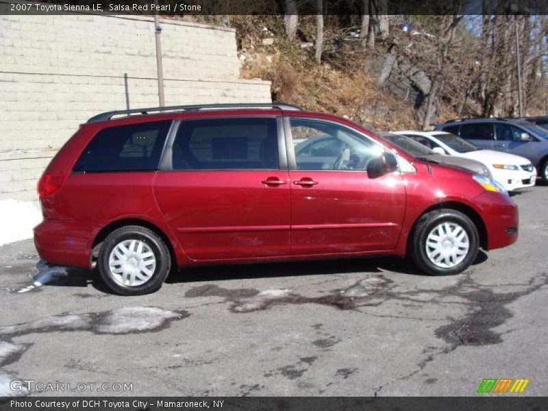 Salsa Red Pearl / Stone 2007 Toyota Sienna LE