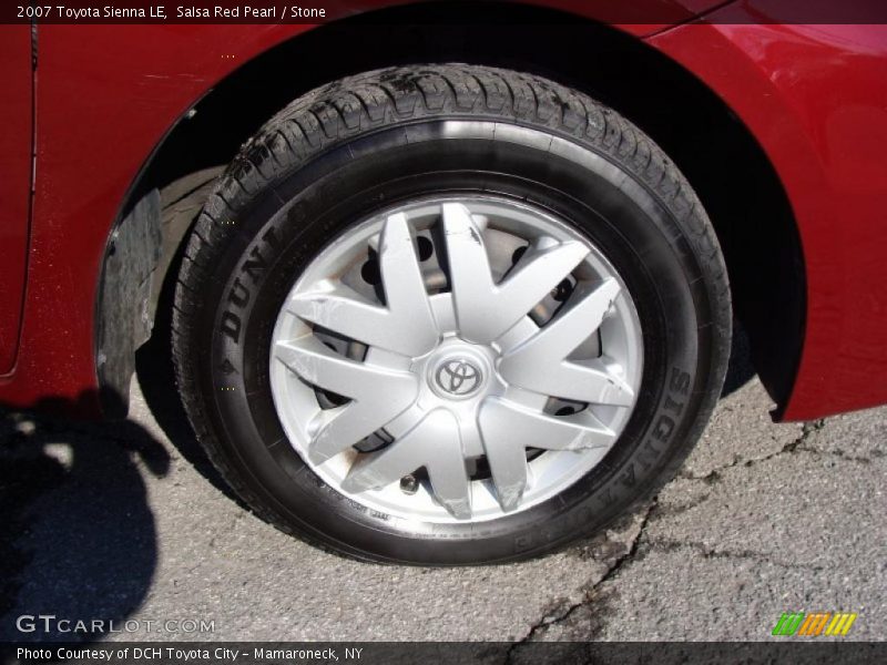 Salsa Red Pearl / Stone 2007 Toyota Sienna LE