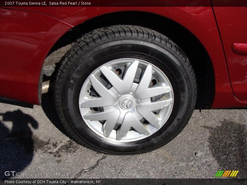 Salsa Red Pearl / Stone 2007 Toyota Sienna LE