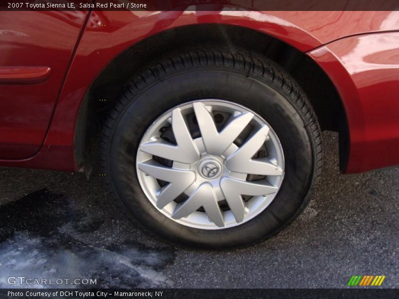 Salsa Red Pearl / Stone 2007 Toyota Sienna LE
