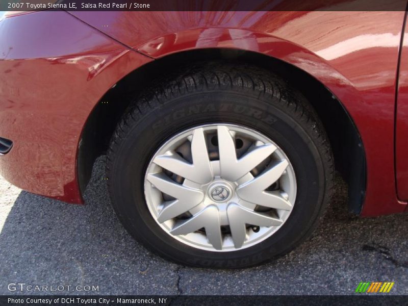 Salsa Red Pearl / Stone 2007 Toyota Sienna LE