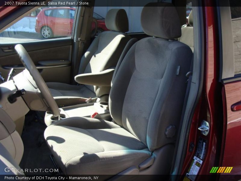 Salsa Red Pearl / Stone 2007 Toyota Sienna LE